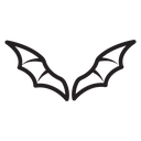 Bat wing icon