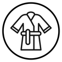 Bathrobe icon