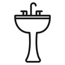 Bathroom sink icon