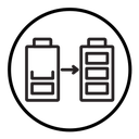 Battery fast charge icon