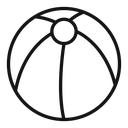 Beach ball icon