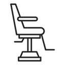 Beautician armchair icon