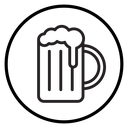 Beer mug icon