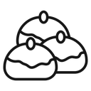 Belgian buns icon