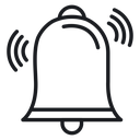 Bell ring 4 icon
