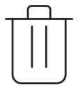 Bin icon