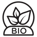 Bio vector icon