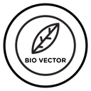 Bio Vector Leaf Badge icon