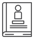 Biography icon