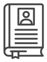 Biography icon