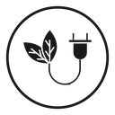Biomass energy icon