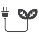 Biomass energy icon