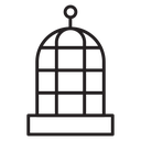 Bird cage icon