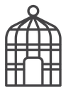 Bird cage icon