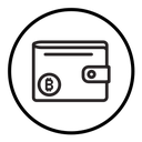 Bitcoin wallet icon