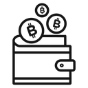 Bitcoin wallet icon