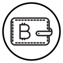 Bitcoin wallet icon