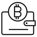 Bitcoin wallet icon