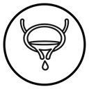 Bladder flush icon
