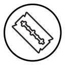 Blade razor icon