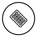Blister drug pack icon