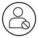 Block User icon