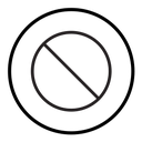 Blocked icon