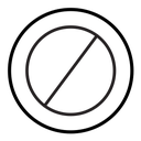 Blocked icon