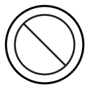 Blocked icon