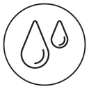 Blood Drops Line icon
