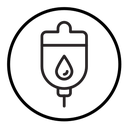 Blood glucose icon