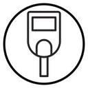 Blood glucose icon