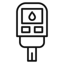 Blood glucose icon