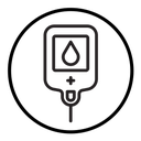 Blood glucose icon