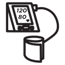 Blood pressure icon