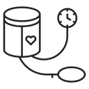 Blood pressure icon