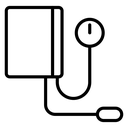 Blood Pressure Cuff Gauge icon
