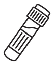 Blood sample icon