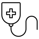 Blood Transfusion Drip Bag icon