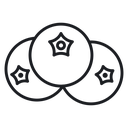 Blueberries 3 icon