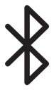 Bluetooth vector icon