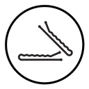 Bobby pins icon