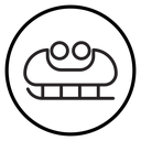 Bobsleigh icon