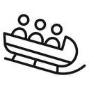 Bobsleigh icon