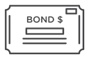 Bonds Black Outline icon