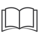 Book Black Outline icon