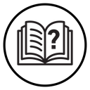 Book with question mark icon