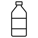 Bottle Black Outline icon