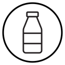 Bottle Black Outline icon