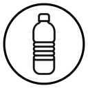Bottle Black Outline icon